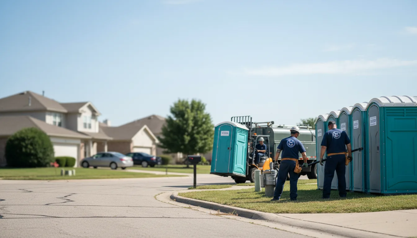 Porta Potty Rental in Tupelo, MS near me